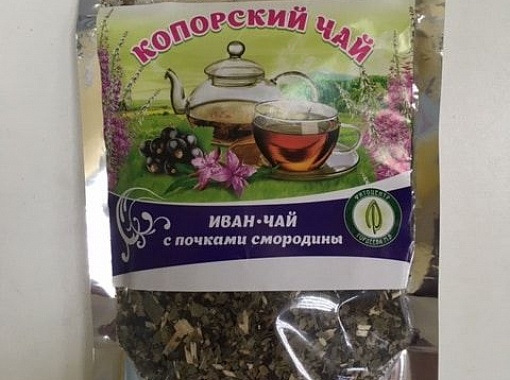 Копорский чай с почками смородины