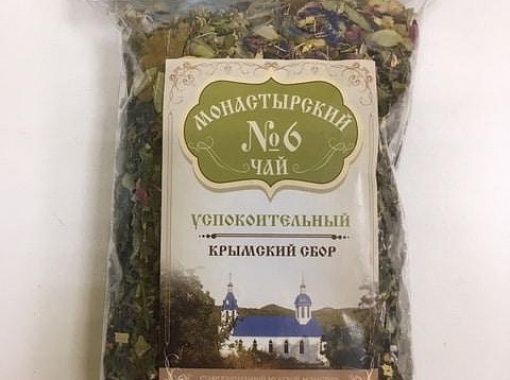 №6 Монастырский чай «Успокоительный»